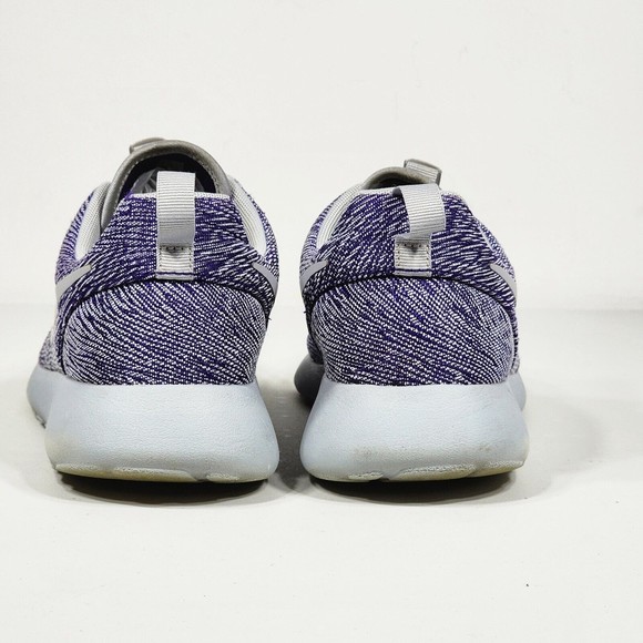 Nike iD Rare Roshe Run 855916-908 Women's Gray Purple Sneakers Shoes Size 7 - Picture 5 of 10